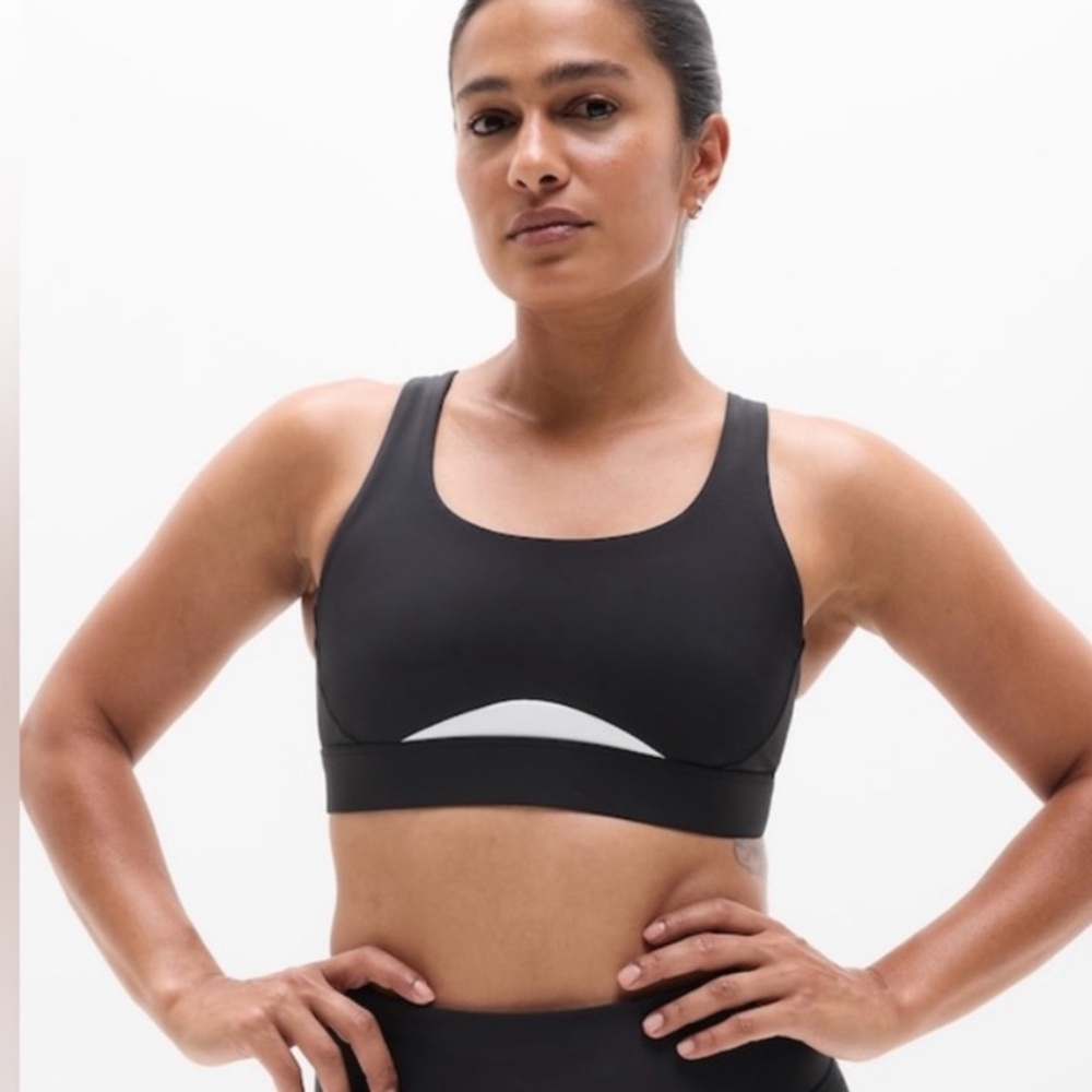 Athleta NWT Interval Colorblock Bra A-C
